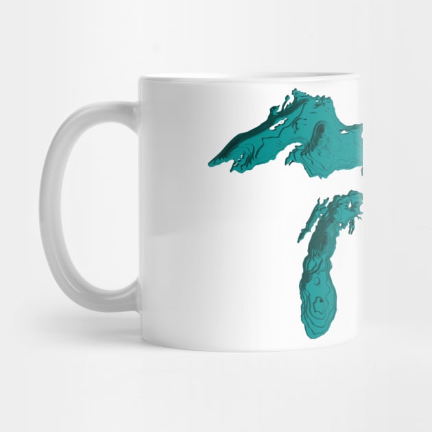 Great Lakes Depth by sandekel